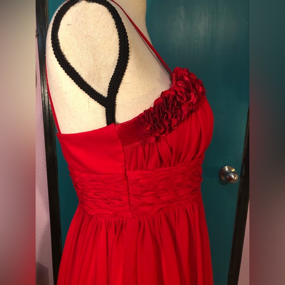 Vintage Red Rose Sleeveless Dress 💋 - Picture 5 of 16